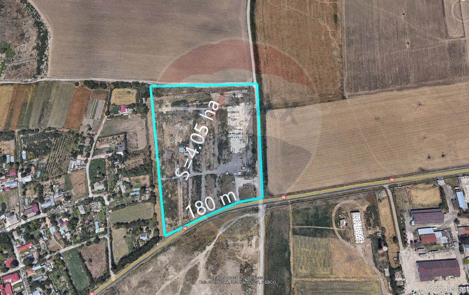 Built-up land 4.05 ha, place Tonea / county. Calarasi Calarasi