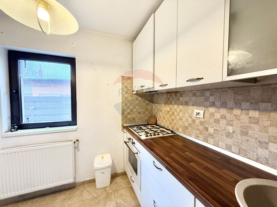 For Sale | 2-room apartment with garden 52 sqm | Otopeni-Scolii