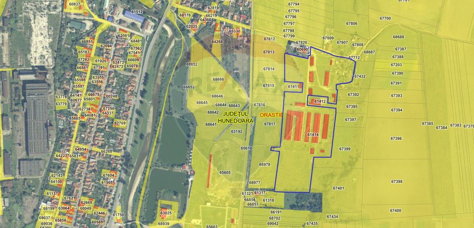 Land 67,249sqm Orastie / Strada Targului