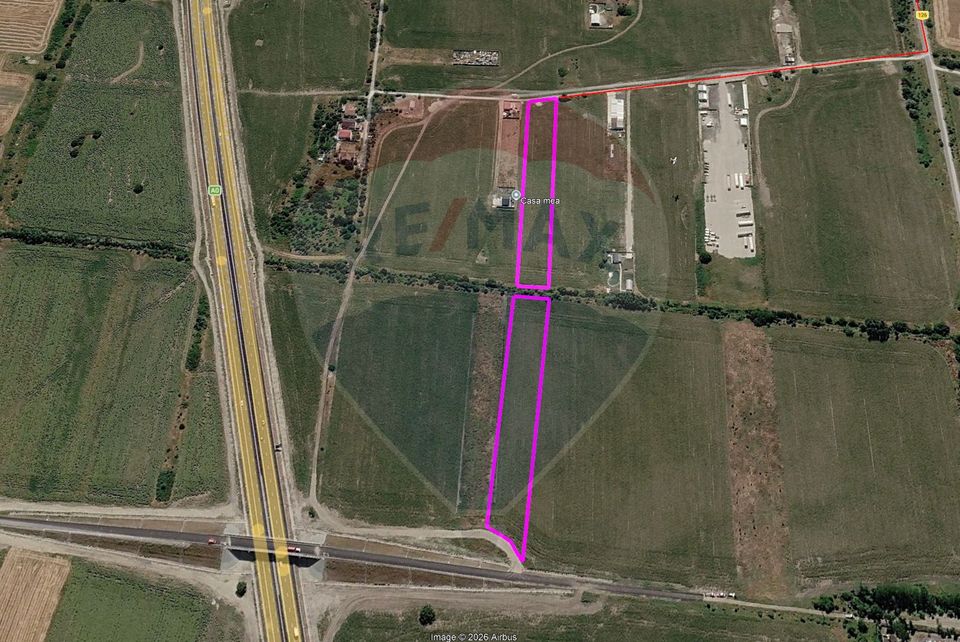 Land 7,210sqm Bragadiru / Strada Parfumului