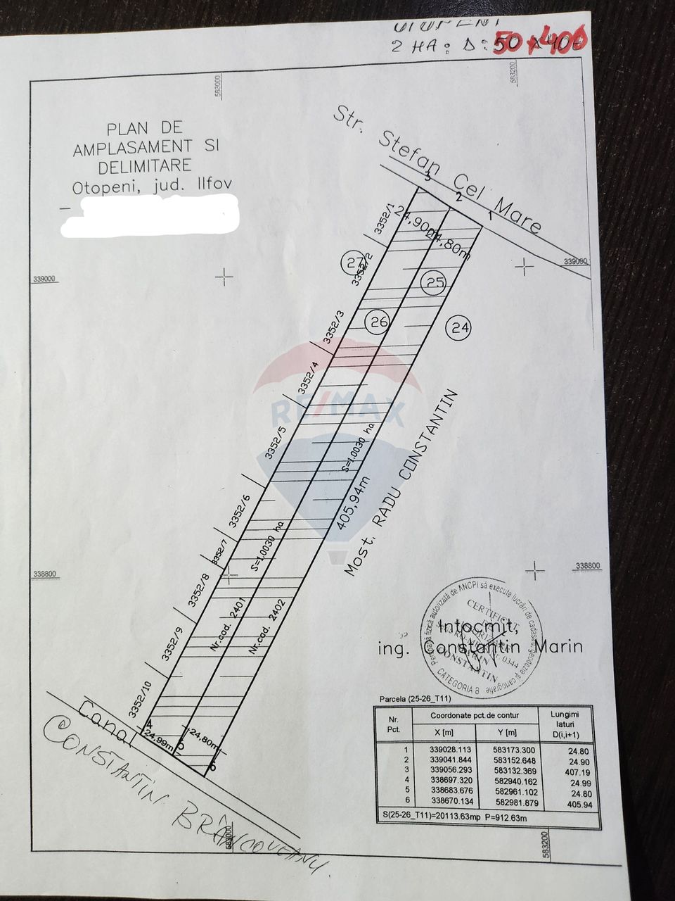 Land 20,125sqm Otopeni / Strada Stefan cel mare