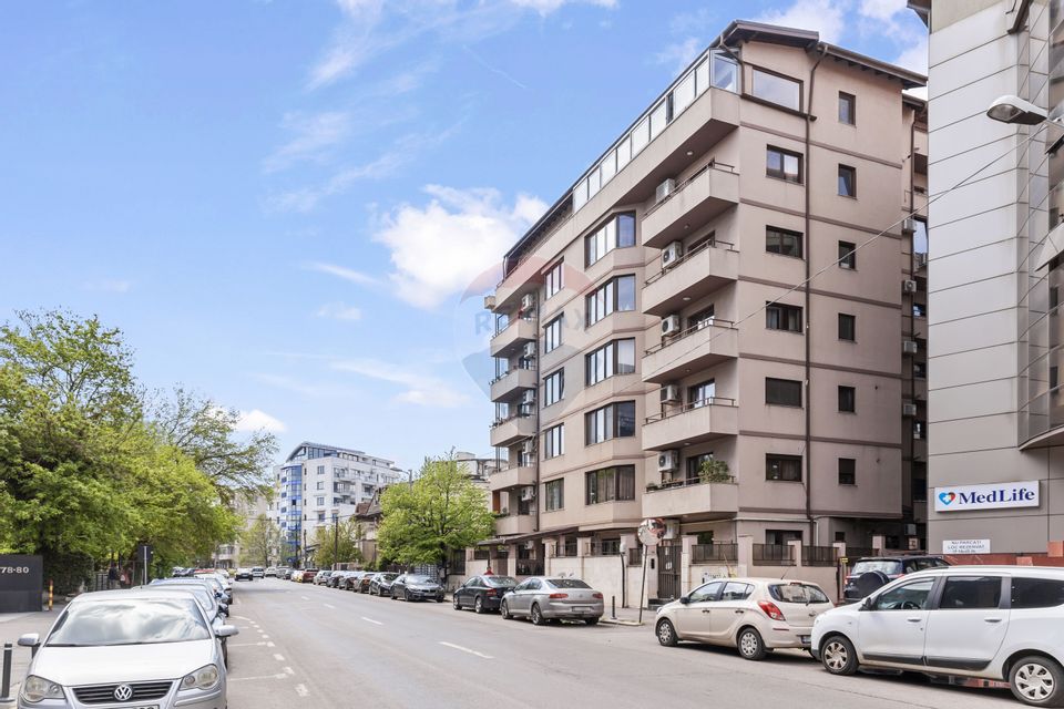Apartament Lux 3 camere 140 mp Zona Kiseleff Parcare Subterana