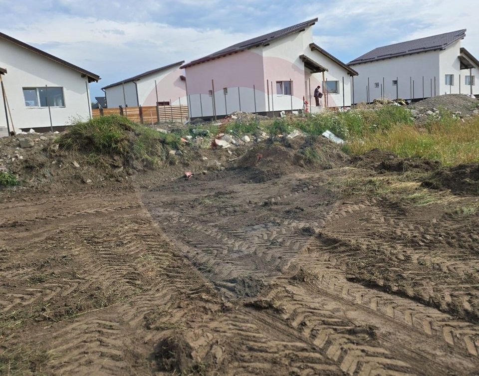 Teren Sanpetru, str Armoniei, 539mp, cu proiect casa si avize in lucru