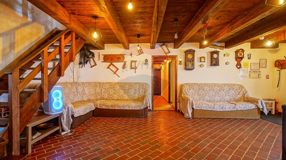 Cabana la Flo, 8 cam,P + M, teren 888 mp oportunitate de investitie !