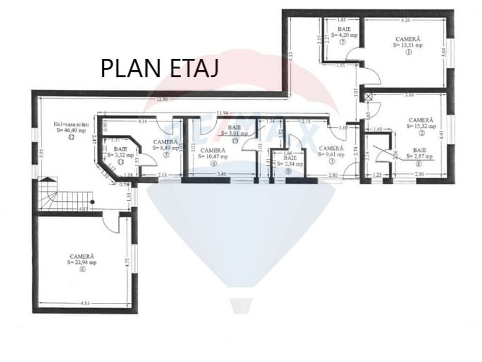 9 room House / Villa for sale, Promenada area