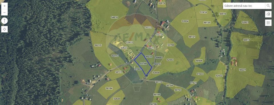 Teren imprejmuit 4914 mp Statiunea Belis-Fantanele, Giurcuta de Sus