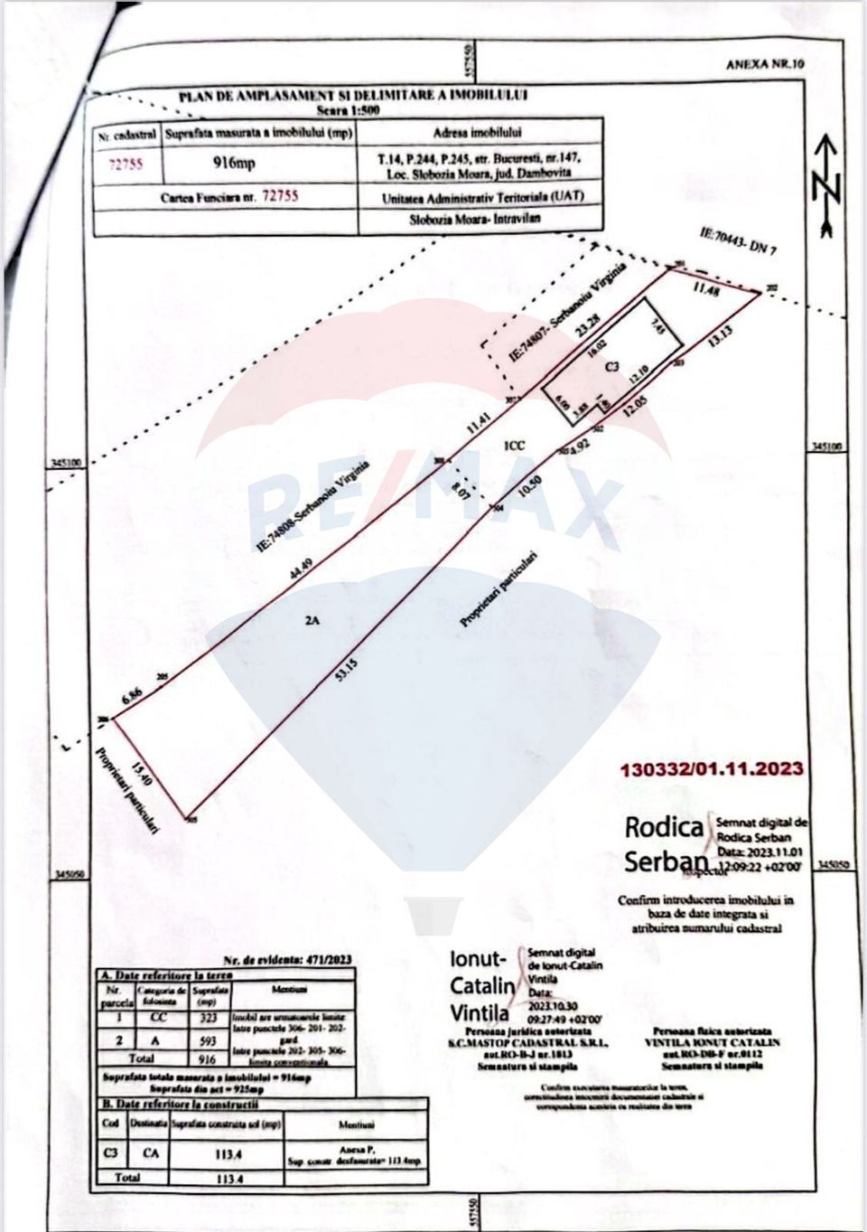 Teren cu Spatiu Comercial Functional Dambovita