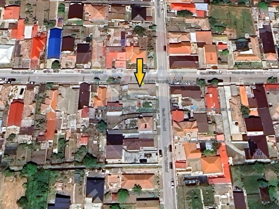 Spațiu comercial de  vânzare stradal Central Ovidiu