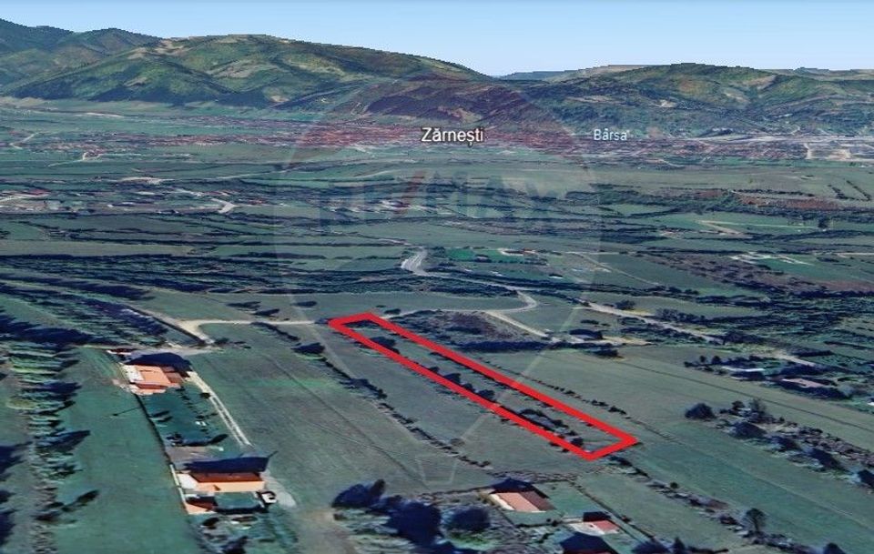 Land 4,223sqm Zarnesti / Strada Tohanita