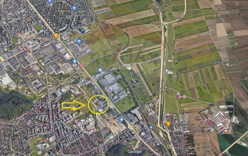 Land 1,229sqm Brasov / Strada Aurel Marin