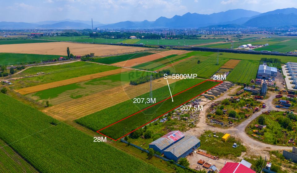 Land 5,800sqm Brasov / Calea Feldioarei