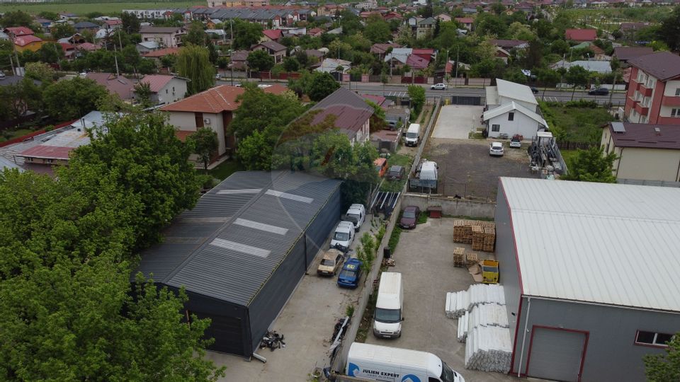 Spațiu industrial hala si birouri Chitila zona semicentrala