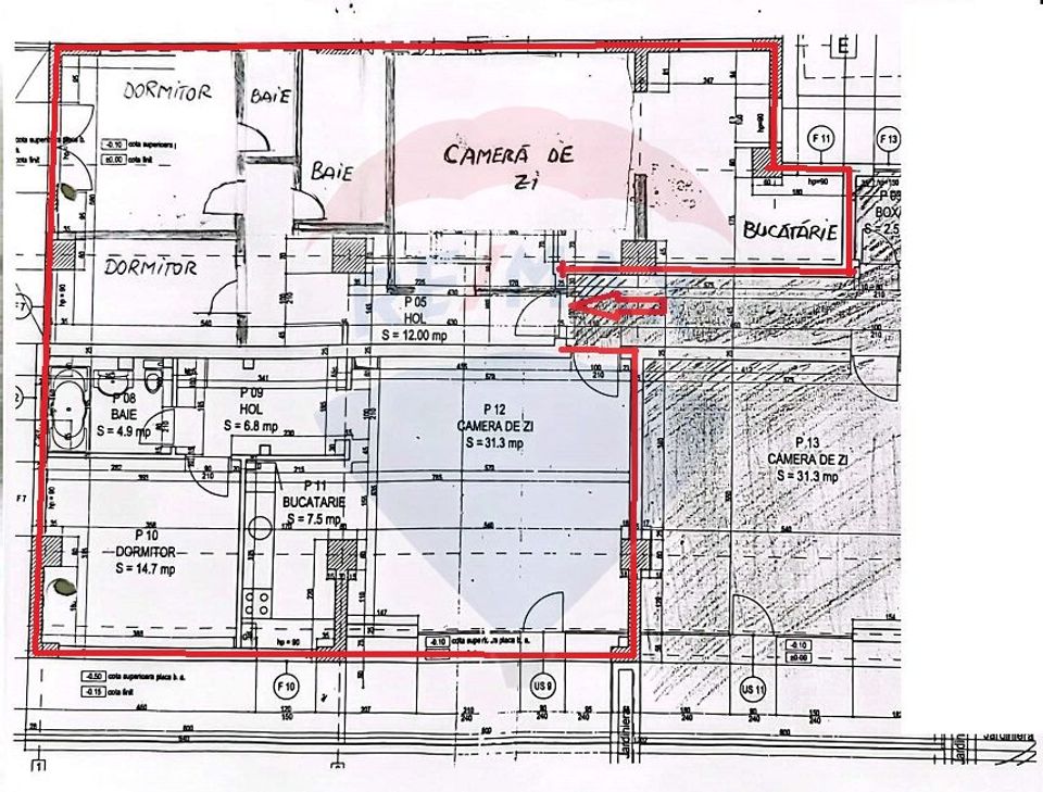 141.7sq.m Commercial Space for rent, Unirii area