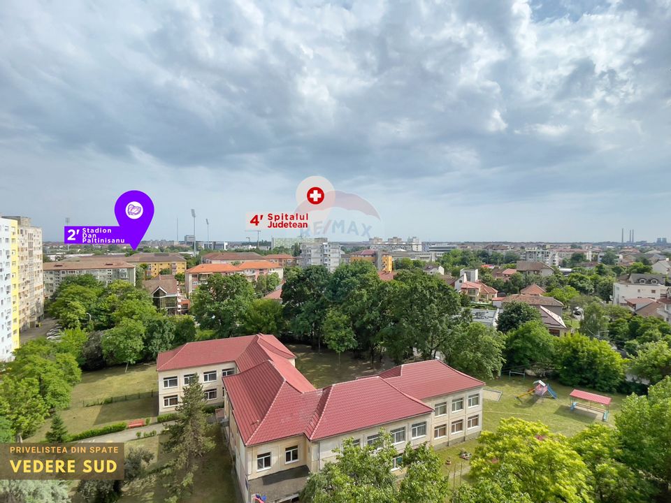 Apartament cu 3 camere în Complex Studentesc - 0% comision