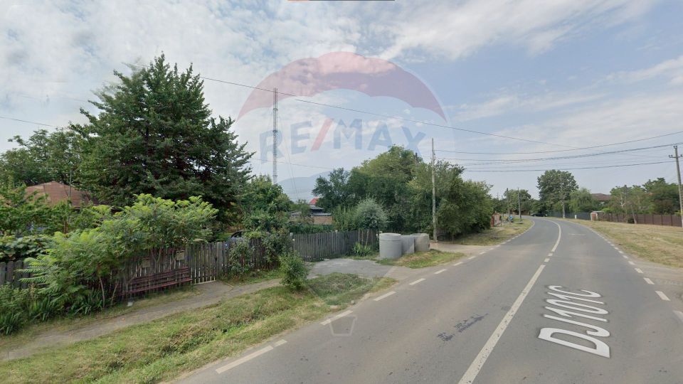 Land plot 5600sqm, opening 38m, Ciolpani Str Tiganesti, Snagov forest