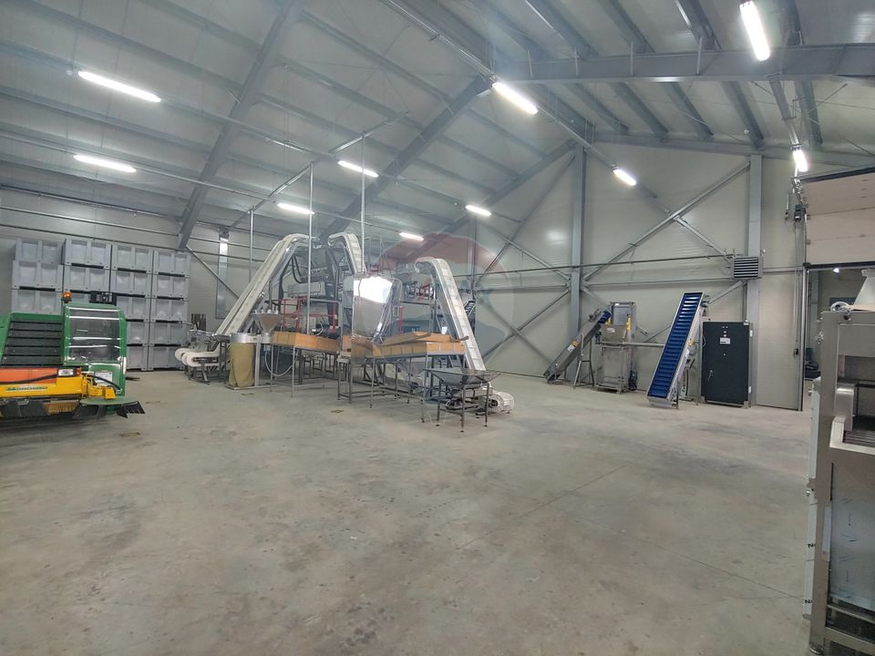 Spațiu industrial-depozit de 1120mp de închiriat în Dumbrăveni, SV