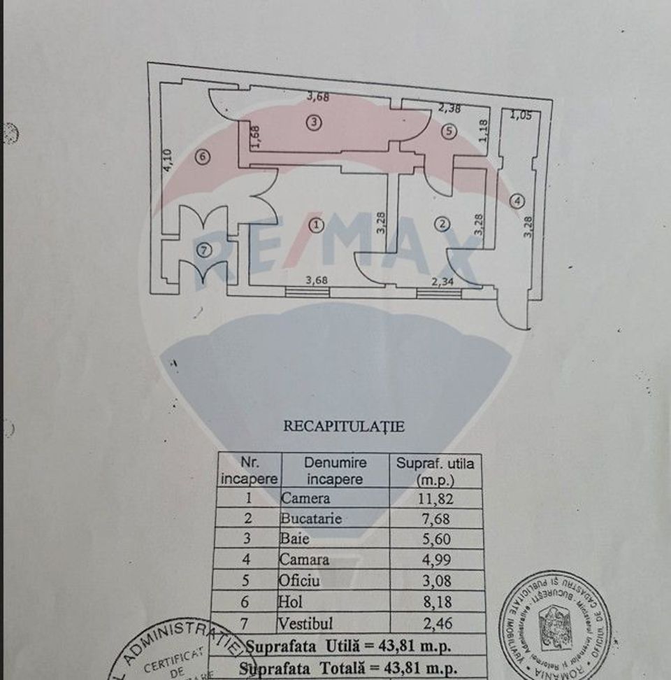 Villa for sale in P-ta Unirii area 140 sqm land