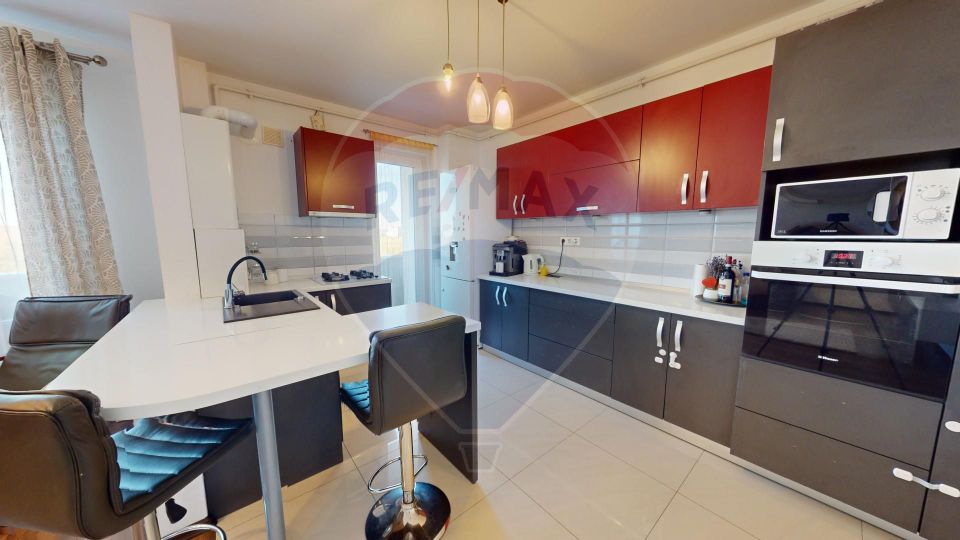 Apartament cu 3 camere de vanzare cu loc de parcare subteran