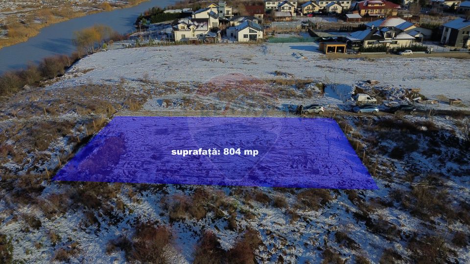 Teren intravilan Corbeanca – 804 mp, zona de nord a Bucurestiului