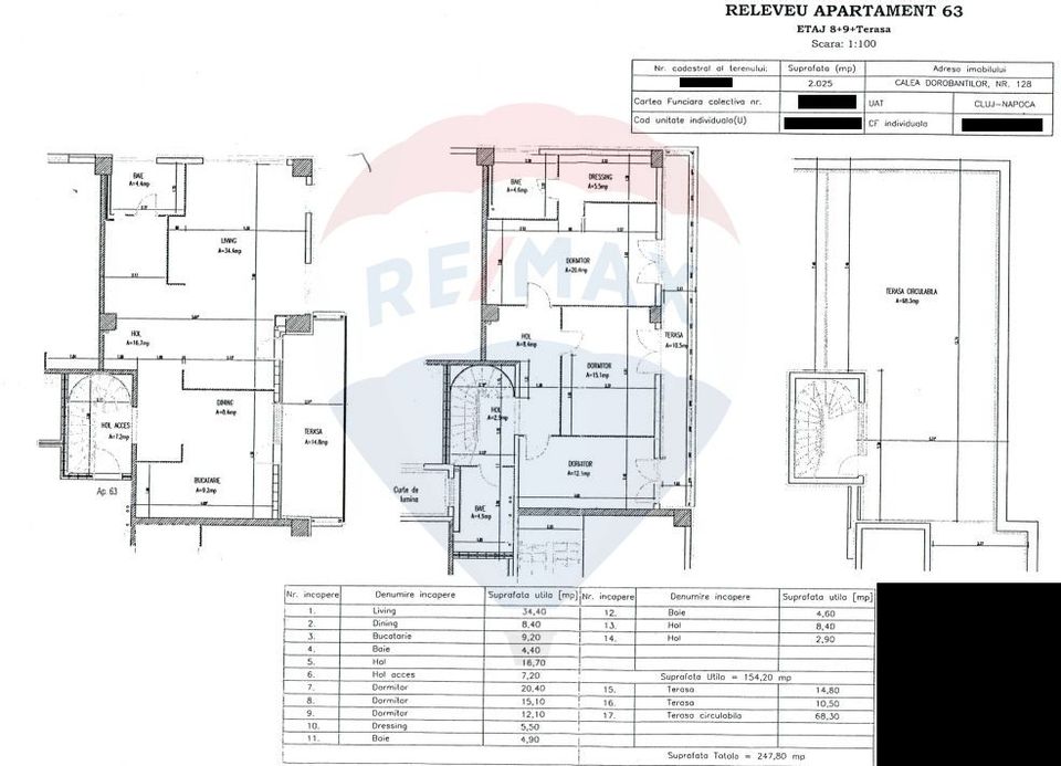 4 room Apartment for sale, Semicentral area