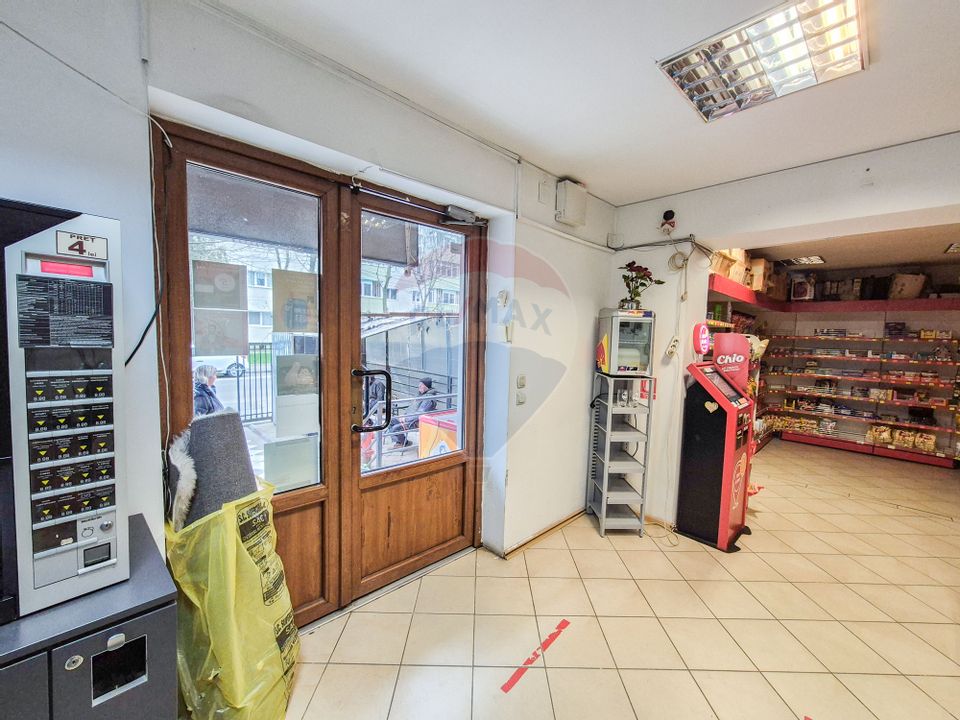 Commercial space 44 sqm, ground floor block 2008, Morarilor - Fundeni
