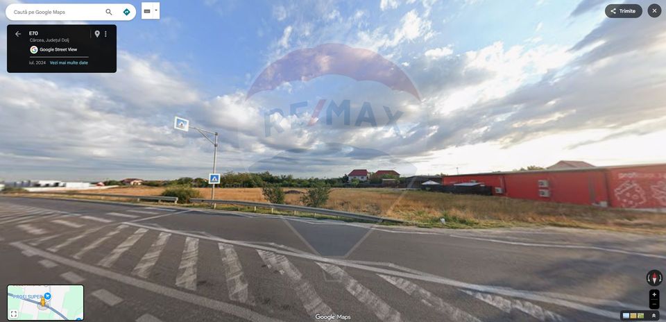 Teren 10,193mp Carcea Calea Craiovei E70