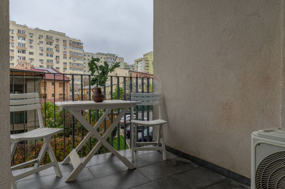 2 camere Città Nusco, Mobilat, utilat, terasă+balcon, centrală proprie