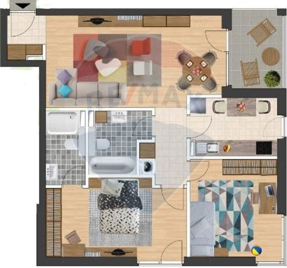 Apartament cu 3 camere de vânzare Adora Park