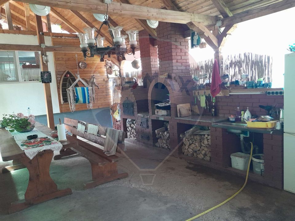 Casă finalizata pe un singur nivel, 14.5 ari teren – Satul Nou de Sus