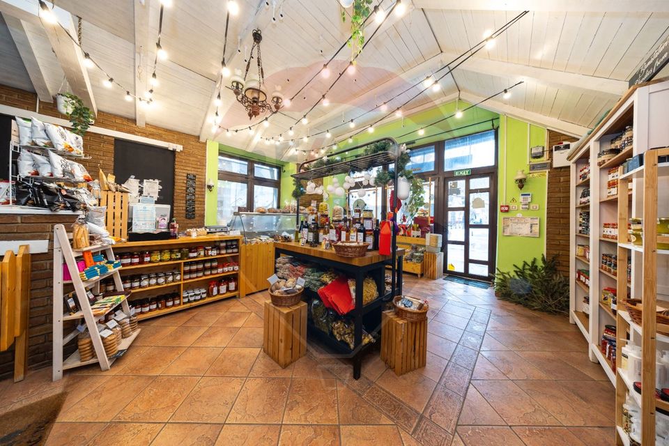 Pensiune cu restaurant și spații comerciale, central Râșnov