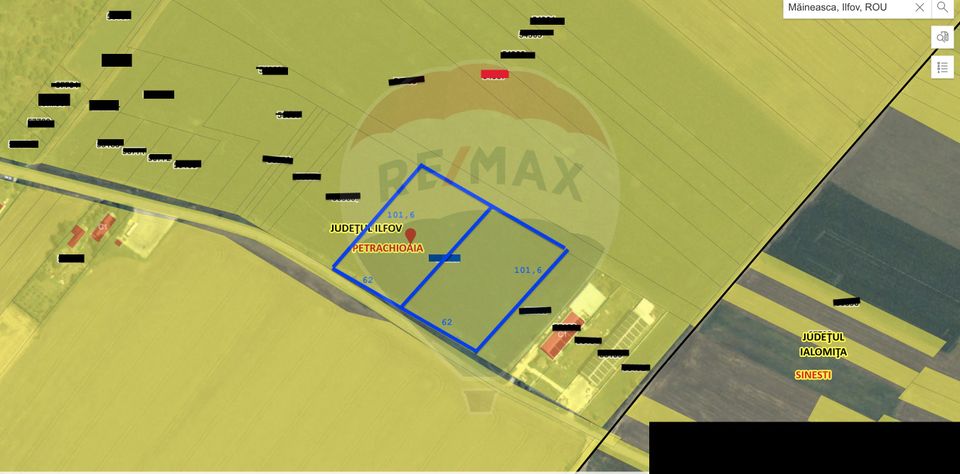 De vanzare terenuri Intravilan Petrachioaia IF
