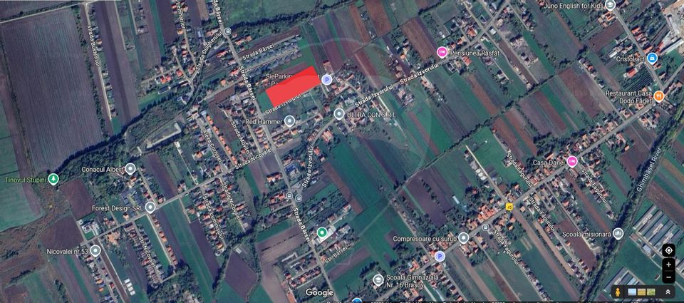 Teren intravilan 10.000 mp în Stupini, Brașov