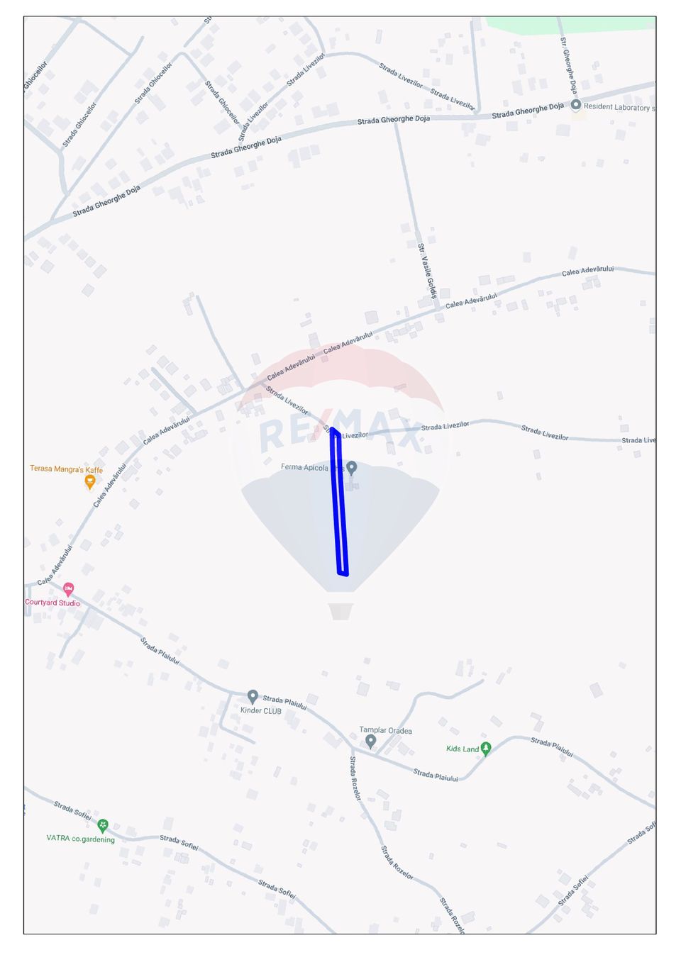 De vânzare Teren intravilan  2349 mp, în Oradea