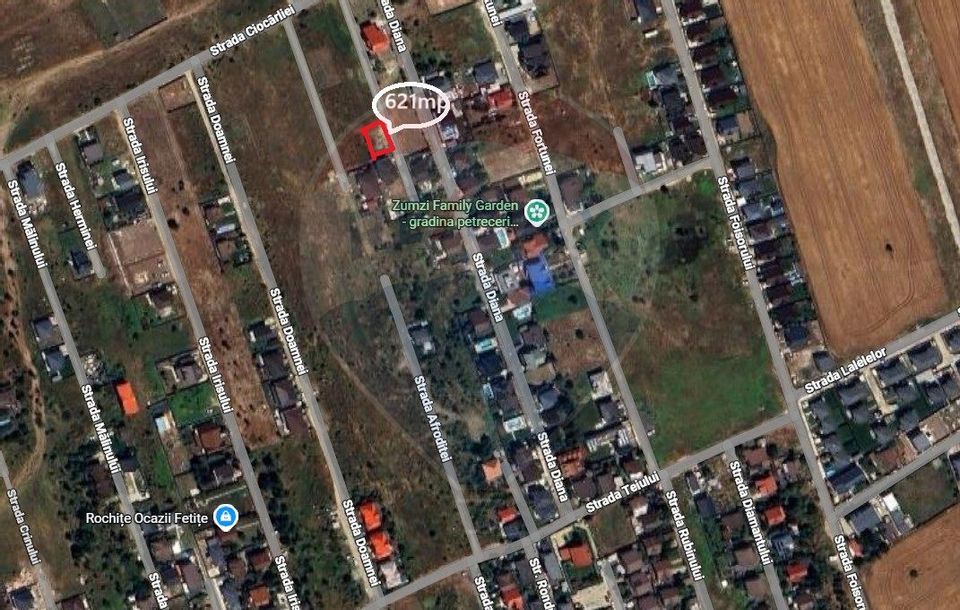 Teren de vanzare ideal pentru casa Domnesti str Ciocarliei