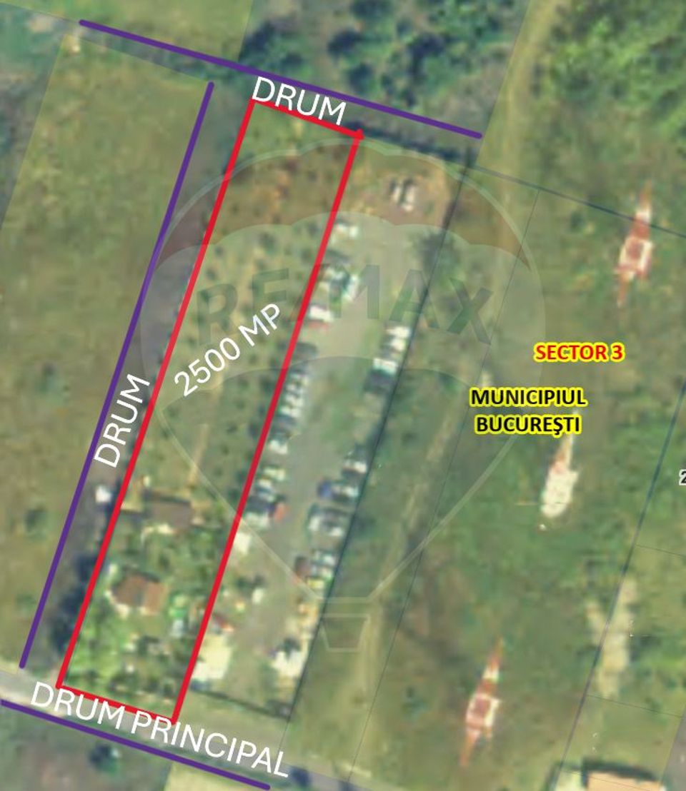 Land 2,500sqm Drumul Lunca Dochiei