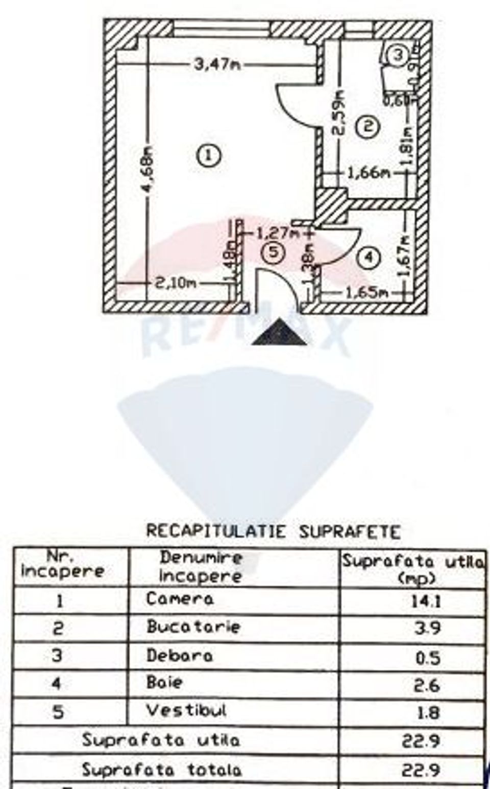 Garsoniera de vanzare, 23mp, Morarilor , Spitalul Pantelimon