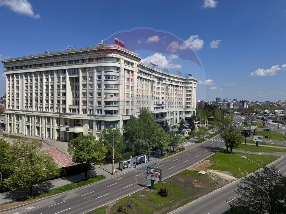 Apartament 2 camere - de inchiriat langa Marriott - centrala proprie