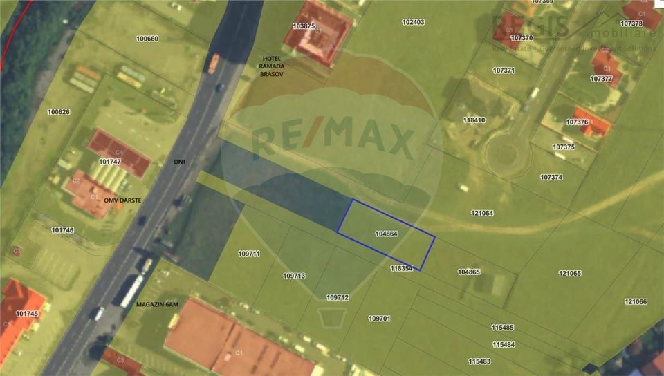 Land 749sqm Sacele / Strada Calea Bucuresti