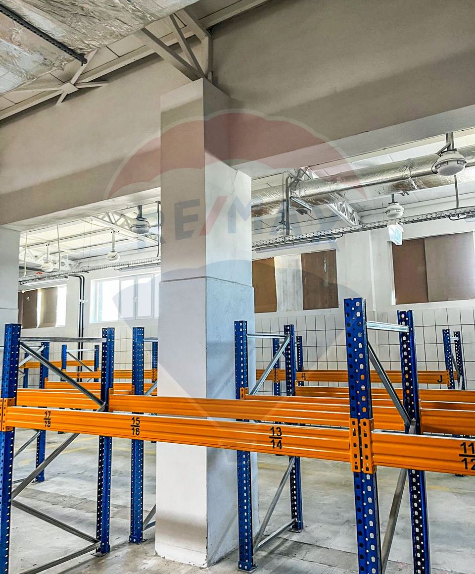 Hala industriala beton P+E 1300 mp productie-depozitare Pipera Plaza
