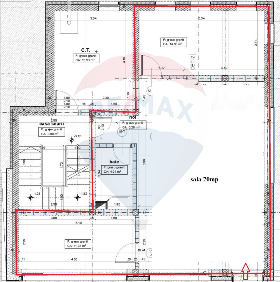 Spatiu multifunctional, 100mp, zona buna, parcari, comision 0