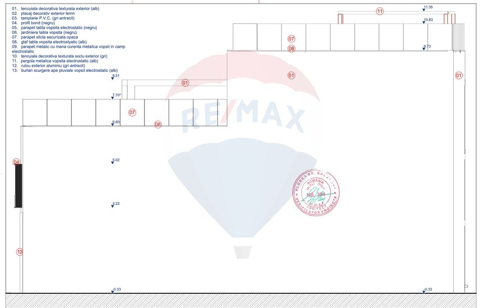 Spatiu birouri premium 380 mp | 3 niveluri | Zona Vitan – Dristor