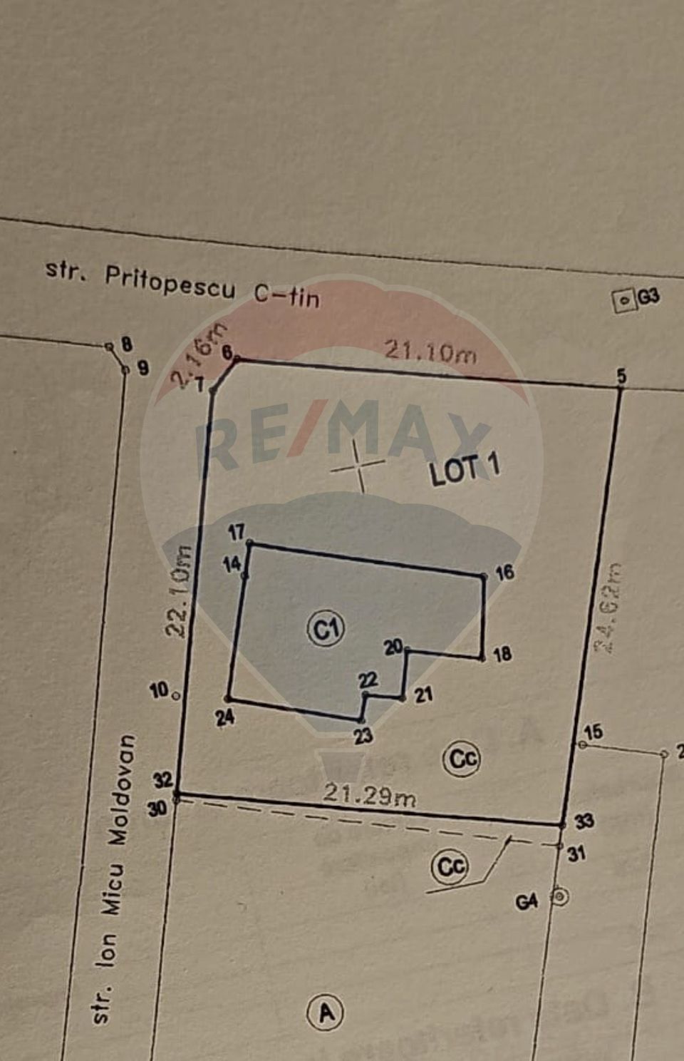 Land 526sqm Voluntari / Strada Constantin Pritopescu