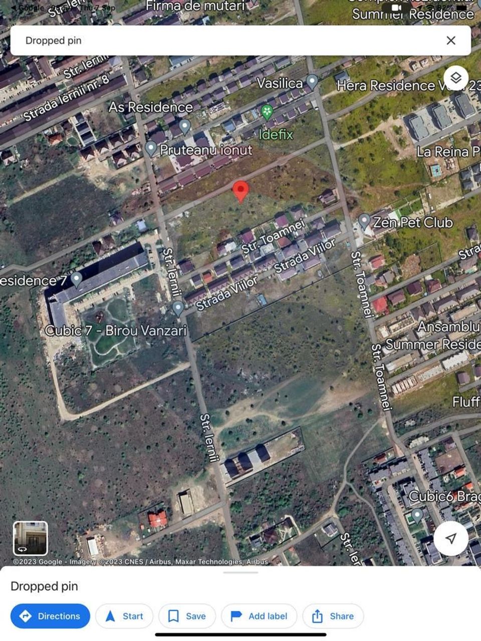 Land 1,072sqm Bragadiru / Strada Iernii