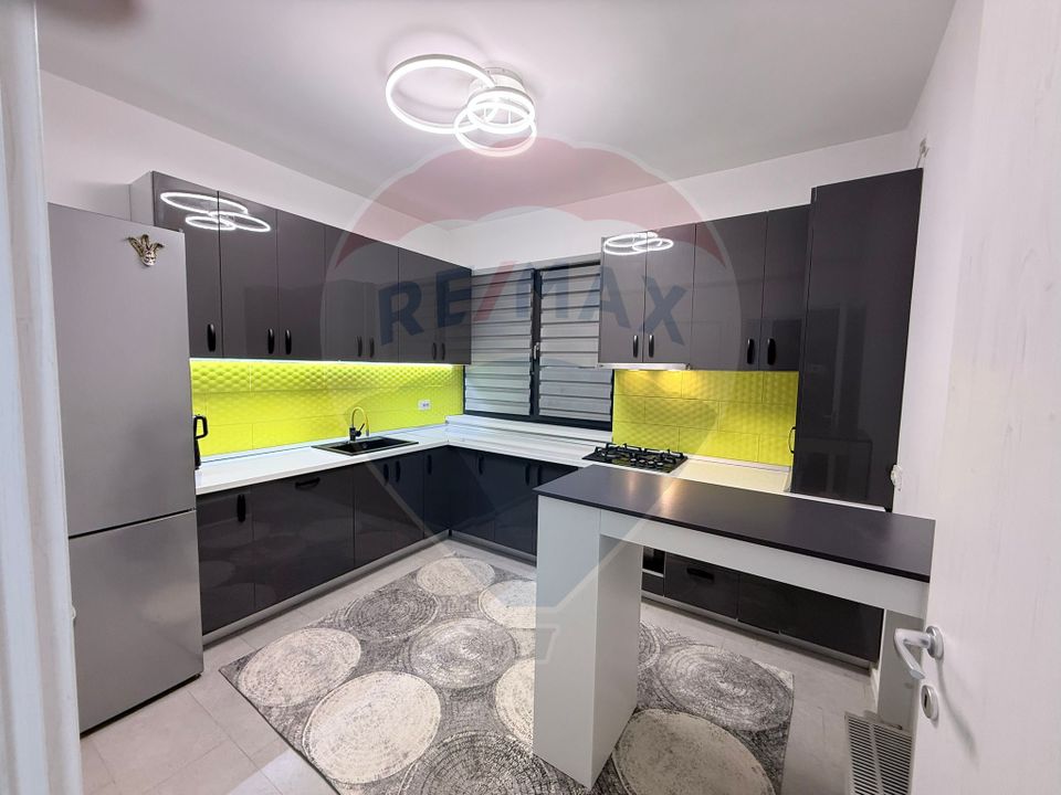 Casă modernă de vânzare | 4 camere și curte | Ulmi, Giurgiu