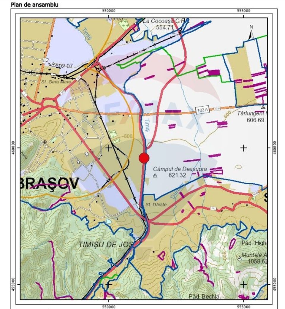 Land 5,315sqm Brasov / Strada Valea Timisului