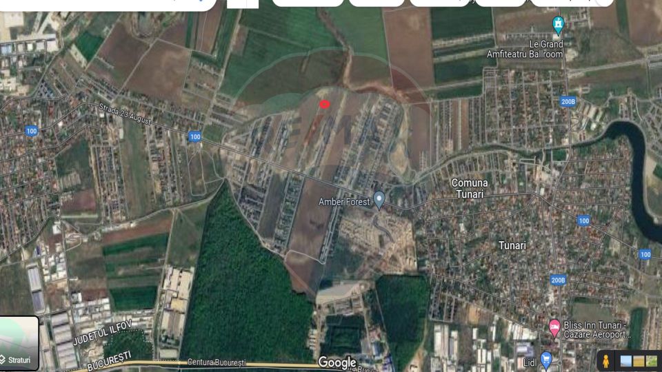 Land 374sqm Tunari / Strada 1 Decembrie