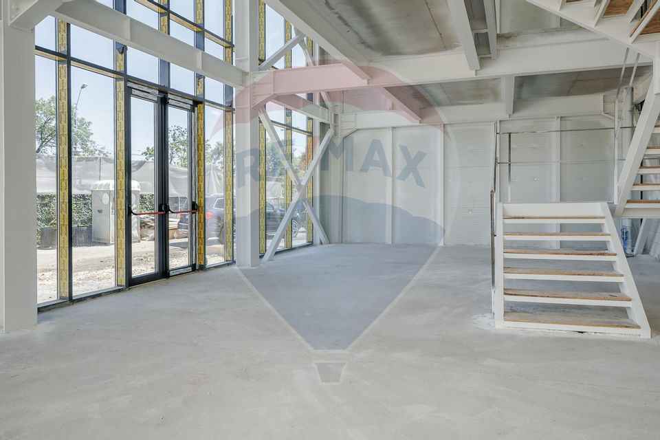 For Rent: Commercial Space in Cotroceni – 14 m Shopfront and Mezzanine