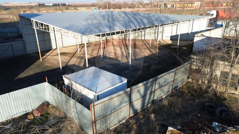 Hală industrială în Port, echipată complet incinerare deșeuri Galati