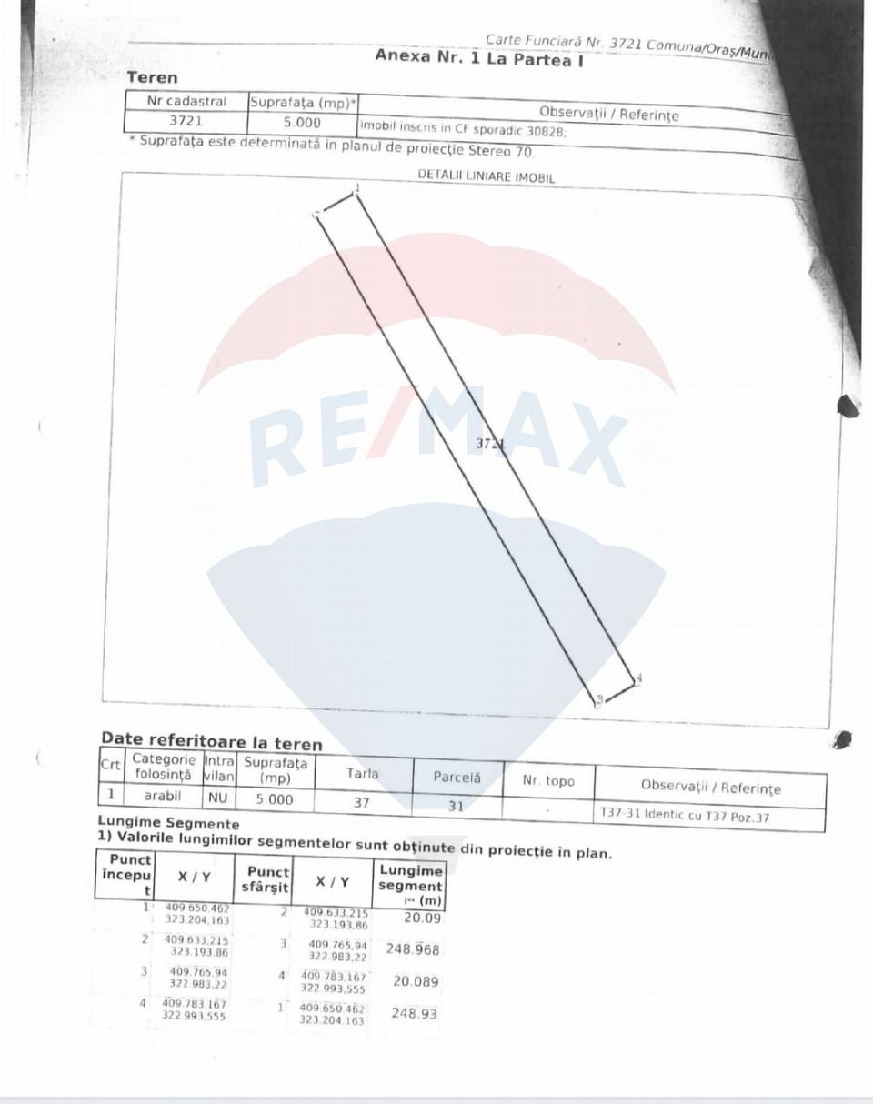 Land 56,700sqm Mischii / Strada Eroilor