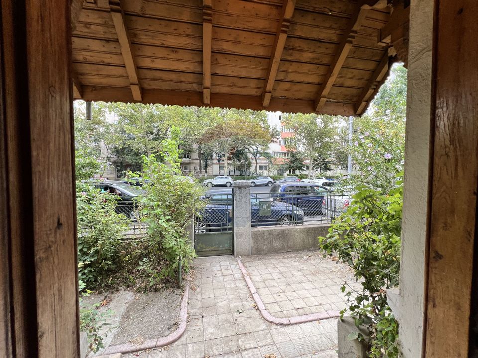 Casă interbelică de închiriat – Str. Barbu Văcărescu nr. 33